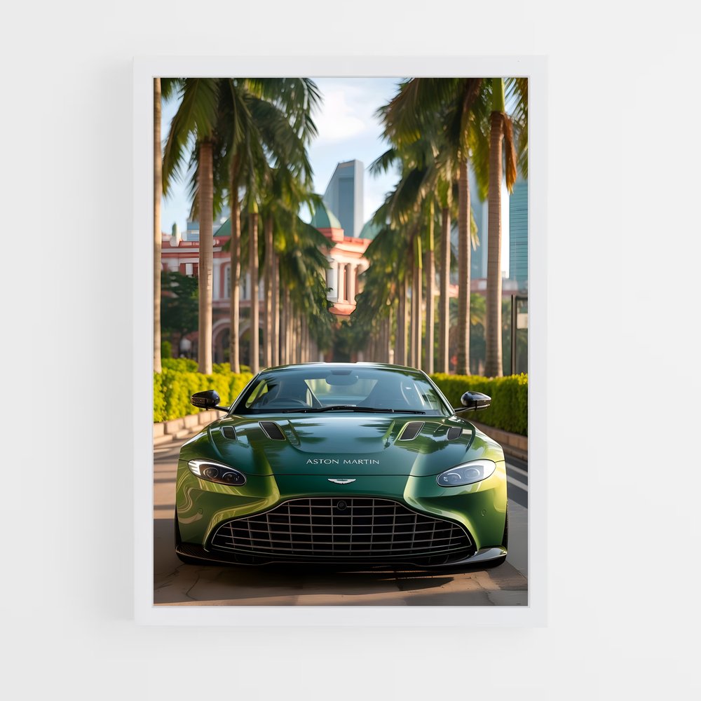 Poster Aston Vantage Hyperdrive – affiche Aston Martin (vue 3)